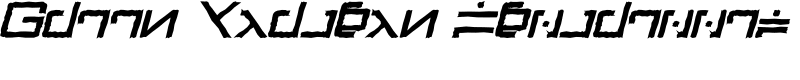 Green Martian Distressed Font
