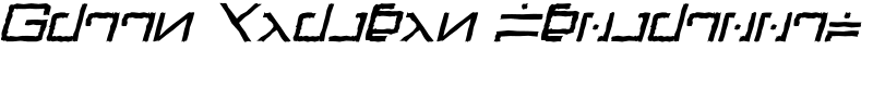 Green Martian Distressed Font