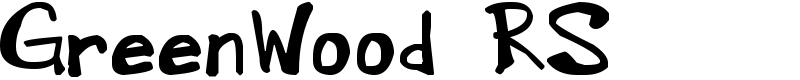 GreenWood_RS Font