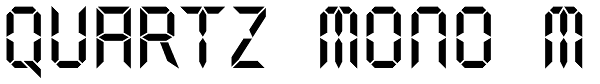 Quartz Mono M Font