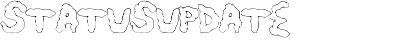 StatusUpdate Font
