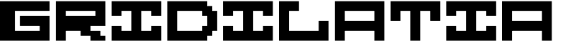 Gridilatia Font