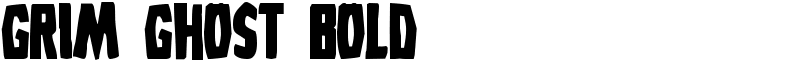 Grim Ghost Bold Font