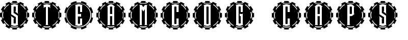 Steamcog Caps Font