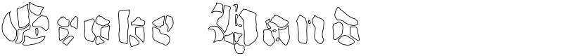 Grobe Hand Font