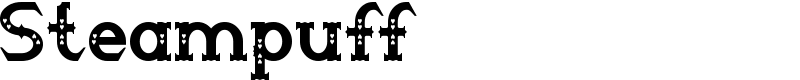 Steampuff Font