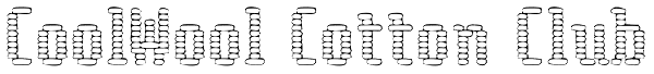 CoolWool Cotton Club Font