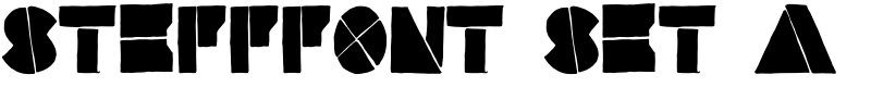 Stefffont Set A Font