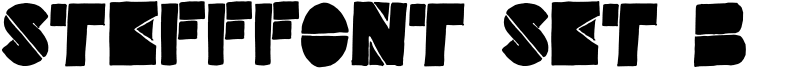 Stefffont Set B Font