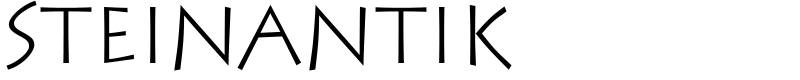 SteinAntik Font