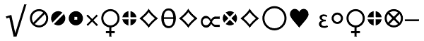 LinotypeHeureka Glyphs Font