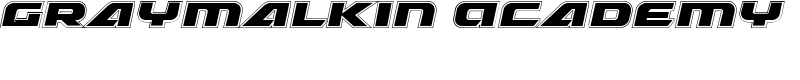 Graymalkin Academy Font