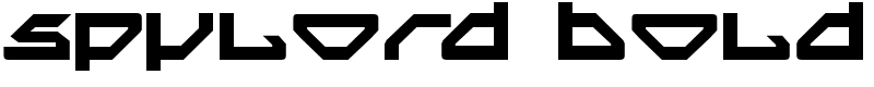 Spylord Bold Font