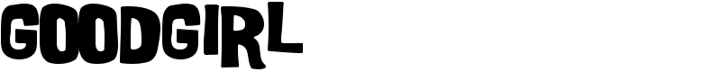 GoodGirl Font
