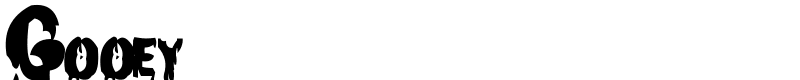 Gooey Font