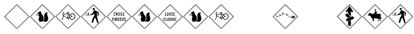 Interstate Pi Four Font