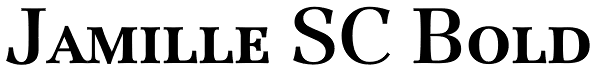 Jamille SC Bold Font