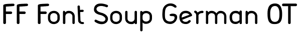 FF Font Soup German OT Font