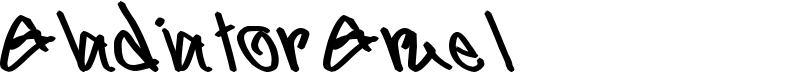 Gladiator Gruel Font
