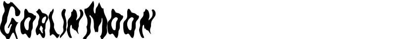 GoblinMoon Font