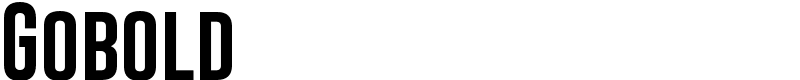 Gobold Font