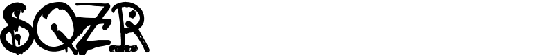 SQZR Font
