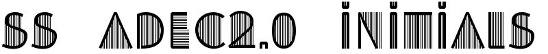 SS_Adec2.0_initials Font