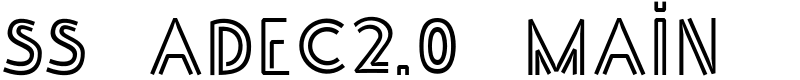 SS_Adec2.0_main Font