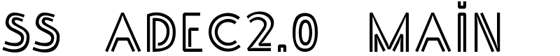 SS_Adec2.0_main Font