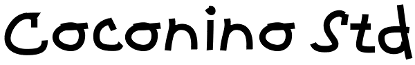 Coconino Std Font