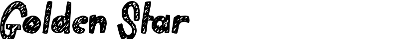Golden Star Font