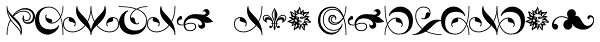 Hoefler Text Ornaments Font