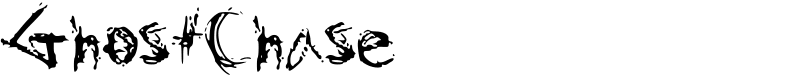 GhostChase Font