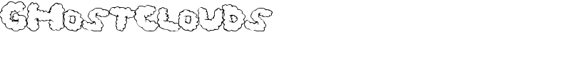 GhostClouds Font