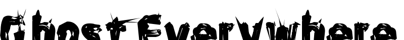 Ghost Everywhere Font