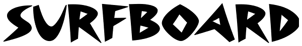Surfboard Font