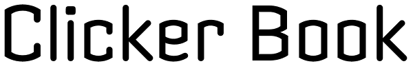 Clicker Book Font