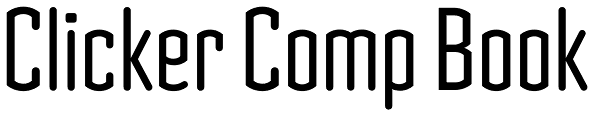 Clicker Comp Book Font