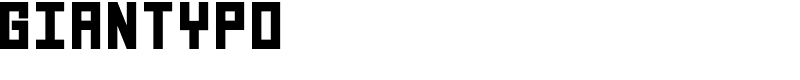 GIANTYPO Font