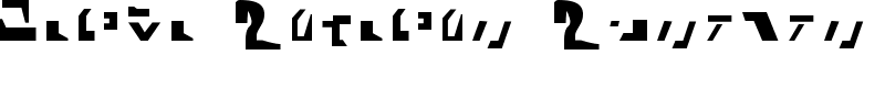 Giedi Ancient Autobot Font