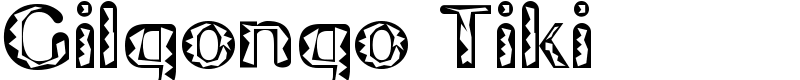 Gilgongo Tiki Font