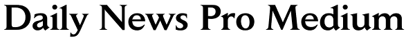 Daily News Pro Medium Font