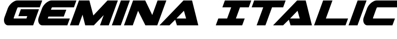 Gemina Italic Font