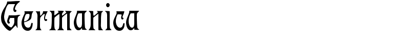 Germanica Font