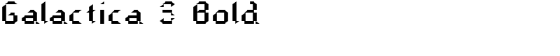 Galactica S Bold Font