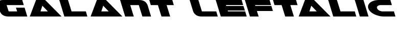 Galant Leftalic Font