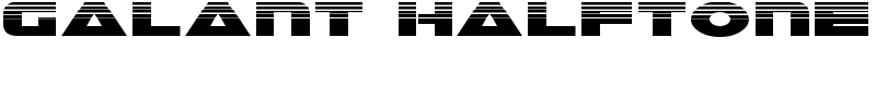 Galant Halftone Font