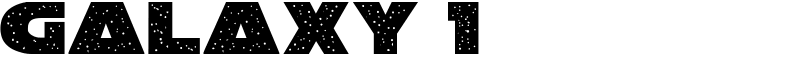 Galaxy 1 Font