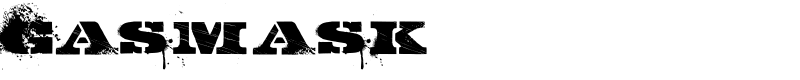 GASMASK Font