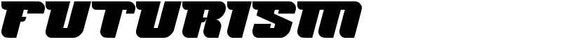 FUTURISM Font